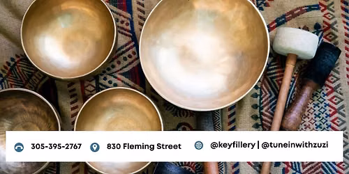 Sound Bath led by Zuzi at Keyfillery