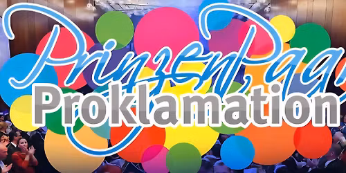 Prinzenpaarproklamation 