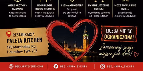 Polacy w Londynie \u2013 Speed Dating  23.05 