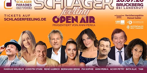SCHLAGERfeeling Open Air 2026 (Bruckberg bei Landshut)