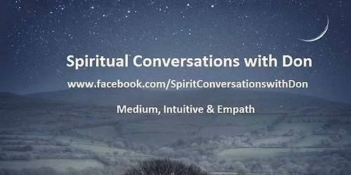 HALLOWEEN GATHERING & GALLERY READING EVENT WITH SPIRITUAL CONVERSATIONS WITH DON