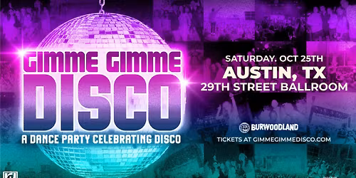 Resound Presents: Gimme Gimme Disco at 29th Street Ballroom on 10\/25