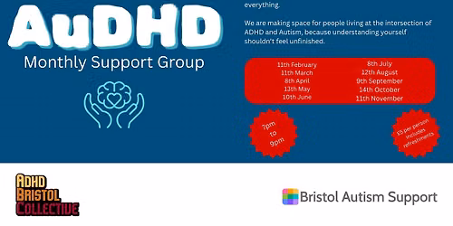 AuDHD Peer Support Group with Bristol Autism Support