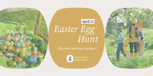 Easter Egg Hunt and potluck in The International Garden