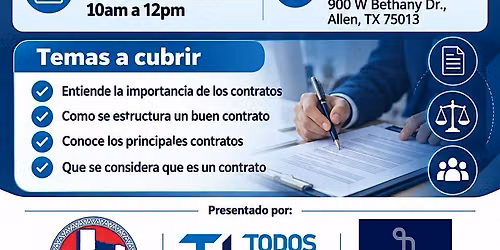 \u00a1Blinda tu negocio! Conoce los principales contratos.