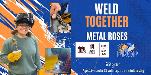Weld TogetHER: Metal Roses