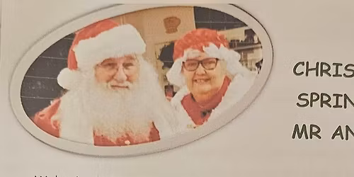 Christmas Morning at The Springfield with Mr and Mrs Claus