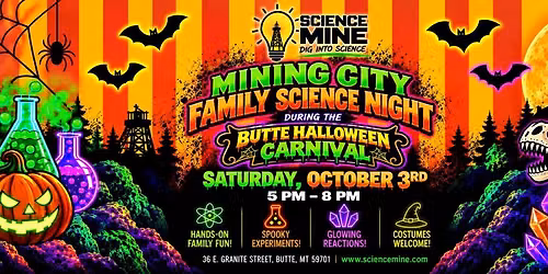 Mining City Family Science Night