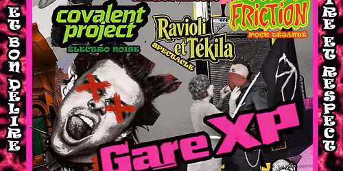 ZARB'EVENT XP 2 : Poulpe Friction \/\/\/ Covalent Project \/\/\/ Guinguette 3000 \/\/\/ Ravioli et T\u00e9kila 