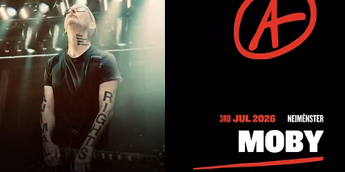 Moby I Open-Air I Luxembourg (SOLD-OUT!)