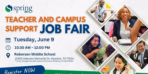 Teachers and Campus Support Job Fair