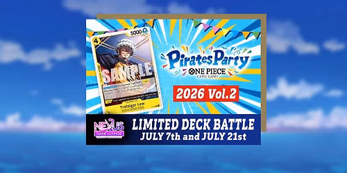 One Piece Pirates Party: 2026 Vol. 2 Limited Deck Battle