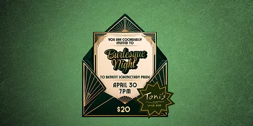 Burlesque Night Fundraiser