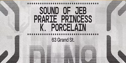 Live Bands: Sound of Jeb, Praire Princess, K. Porcelain | Dead Letter No.9