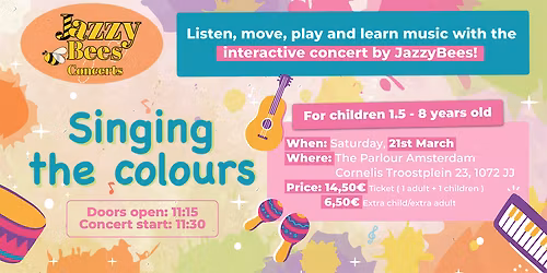 JazzyBees Presents: SINGING THE COLOURS