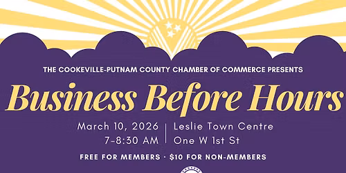 Business Before Hours March 2026