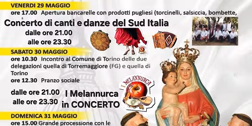 Festeggiamenti a Maria SS della Fontana con i Melannurca