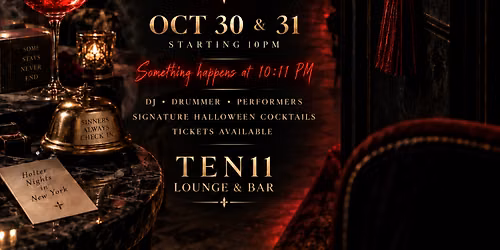 ROOM 1011: THE HAUNTED HOTEL \/ HALLOWEEN PARTY II