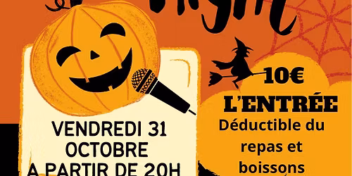 Soir\u00e9e Halloween \ud83c\udf83 Concert des Ann\u00e9es 80\u201990\u2019