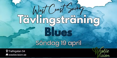 WCS T\u00e4vlingstr\u00e4ning Blues S\u00f6ndag 19 april
