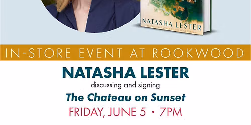 Natasha Lester discussing & signing The Chateau on Sunset