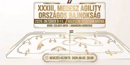 XXXIII. MEOESZ Agility Orsz\u00e1gos Bajnoks\u00e1g