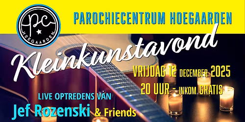 Kleinkunstavond met live muziek