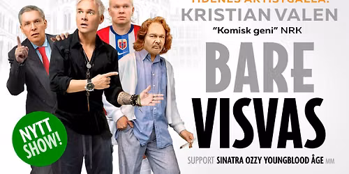 KRISTAN VALEN "BARE VISVAS "  \/\/ LIVE I SUNNFJORDSALEN \/\/ LAURDAG 5\/12-2026
