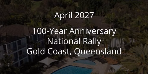 100-Year Anniversary National Rally