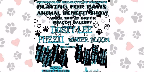 Animal Benefit w\/ Dusty Lee, Fuzzii, Winter Bloom, Brang Em Bring Em, Signal the Sentinel &more @GBG