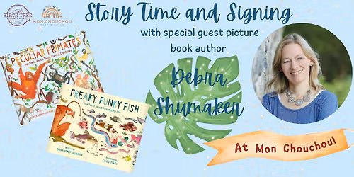 Story Time and Book Signing with Author Debra Shumaker