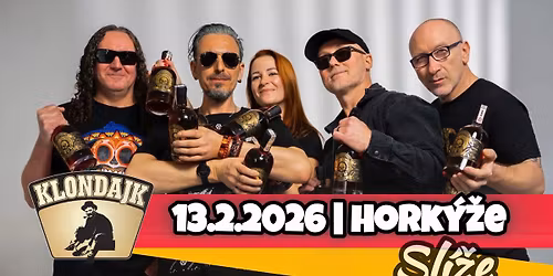 13.2.2026 | Koncert HORK\u00dd\u017dE SL\u00cd\u017dE v Klondajku - AFTERP\u00c1RTY