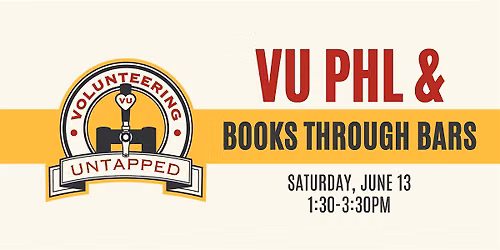 VU PHL + Books Through Bars