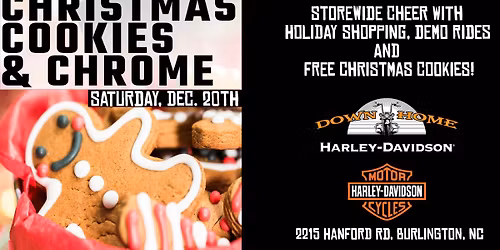 CHRISTMAS COOKIES AND CHROME AT DOWN HOME