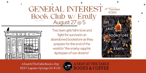 General Interest Book Club w\/ Emily: The Last Bookstore on Earth