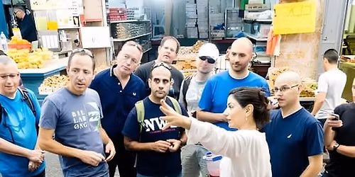 Self-Guided Tour at Machne Yehuda Market with Chef Tali Fridman