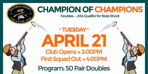 Champion of Champions \u2014 Doubles Qualifier