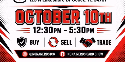 Nona Nerds  Westside. Card  Show 