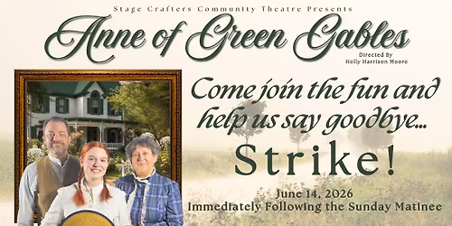 STRIKE for Anne of Green Gables