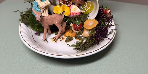 Pop Up Tea Cup Fairy Garden Workshop