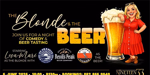 The Blonde & The Beer