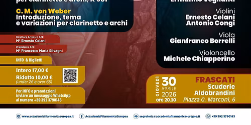 Invito al quintetto: Il clarinetto tra classicismo e romanticismo