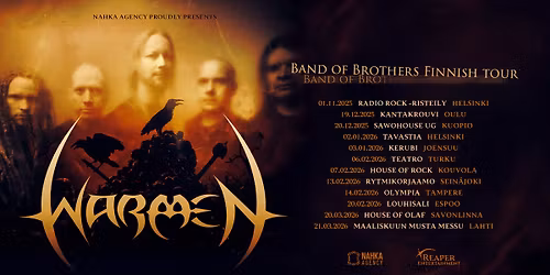 WARMEN + Omnivortex \/\/ Sawohouse Underground, Kuopio \/\/ La 20.12.2025