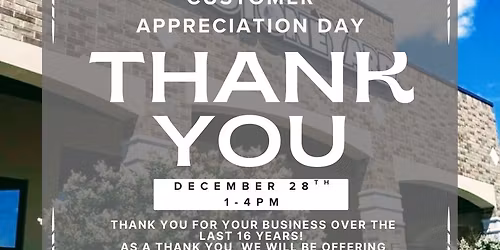 Customer Appreciation Day at StoneYard!