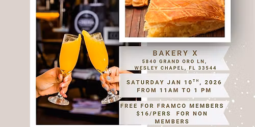 New Year Galette Des Rois