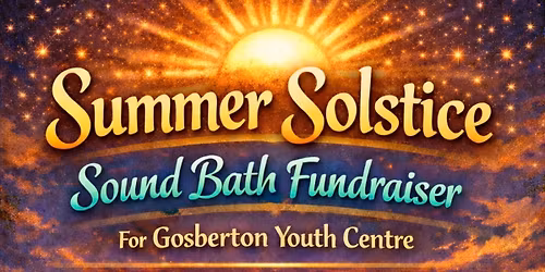 Summer Solstice Sound Bath Fundraiser 