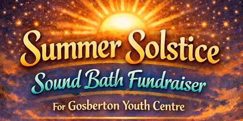 Summer Solstice Sound Bath Fundraiser 