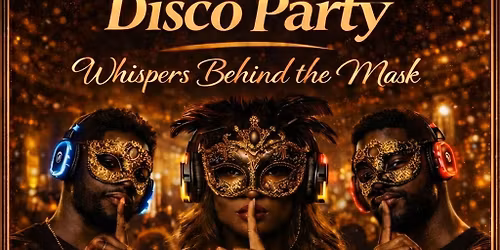 Silent disco party \u201cWhisper behind the mask\u201d