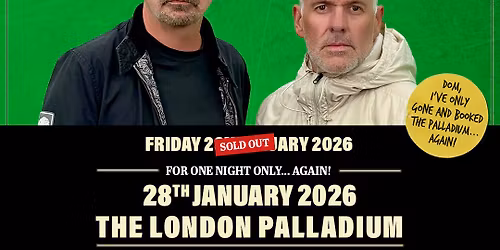 En Evening with Chris Moyles and Dominic Byrne London Tickets