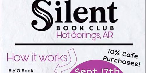 Silent Book Club - Hot Springs - Evening 